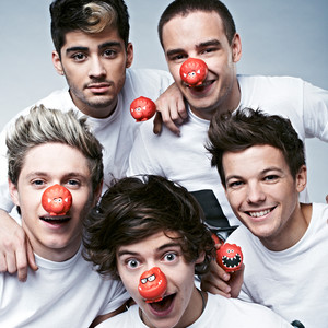 One Direction Red Nose Day One Direction Red Nose Day